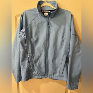 COLUMBIA Fleece Lined Valencia Peak Soft Shell Jacket  Blue Women’s Size Large